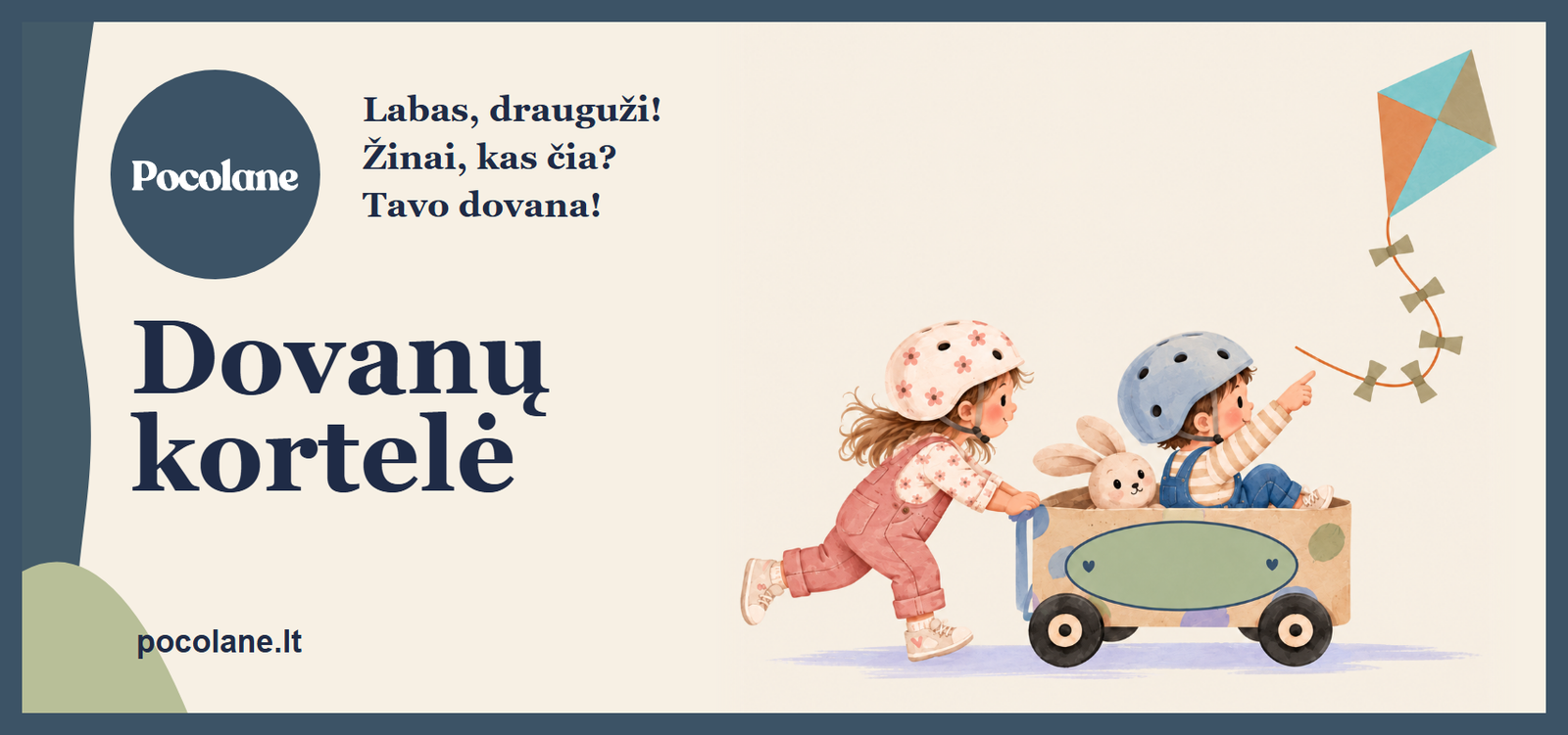 PocoLane gift card banner LT v1.1 PocoLane dovanų kortelė